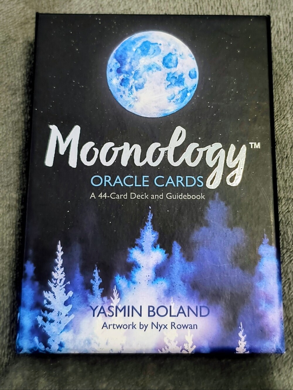 Moonology Oracle Cards By Yasmin Boland, Never Used, 44 Cards